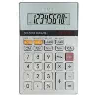 SHARP kalkulačka - EL330ERB - stříbrná