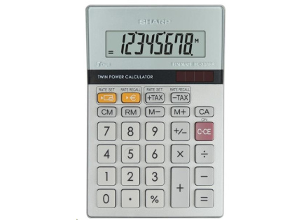 SHARP kalkulačka - EL330ERB - stříbrná SHARP kalkulačka - EL330ERB - stříbrná