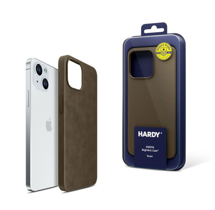 3mk ochranný kryt HARDY MagFabric Case pro Apple iPhone 15 Plus, Taupe 3mk ochranný kryt HARDY MagFabric Case pro Apple iPhone 15 Plus, Taupe