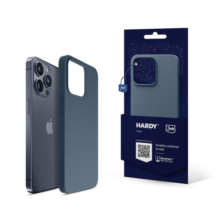 3mk ochranný kryt HARDY Silicone MagCase pro Apple iPhone 15 Pro Max, Royal Blue 3mk ochranný kryt HARDY Silicone MagCase pro Apple iPhone 15 Pro Max, Royal Blue