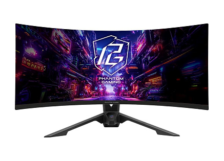 ASROCK LCD - 34" Gaming monitor PG34QRT2B, VA LCD, Prohnutý, 3440x1440 WQHD, 180Hz, 4000:1, 500cd/m2, 1ms, 2xHDMI, 2xDP