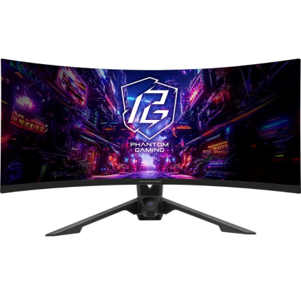 ASROCK LCD - 34" Gaming monitor PG34QRT2B, VA LCD, Prohnutý, 3440x1440 WQHD, 180Hz, 4000:1, 500cd/m2, 1ms, 2xHDMI, 2xDP ASROCK LCD - 34" Gaming monitor PG34QRT2B, VA LCD, Prohnutý, 3440x1440 WQHD, 180Hz, 4000:1, 500cd/m2, 1ms, 2xHDMI, 2xDP