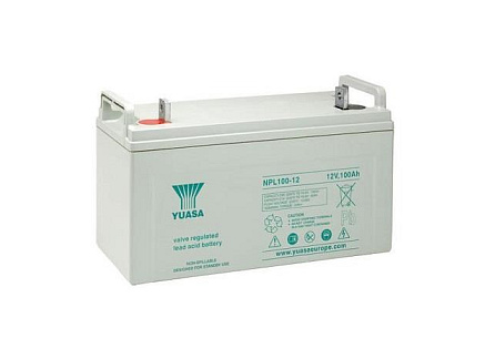 Baterie - YUASA NPL100-12/FR (12V/100Ah - Oko M10), životnost 12 let