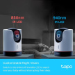 TP-Link Tapo C225 domácí/indoor kamera, (4MP, 2K 1440p, IR 9m, WiFi, micro SD card)