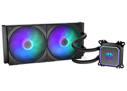 ENDORFY Vodní chladič Navis F280 ARGB, 2x140mm, LGA1851, AM5, černá