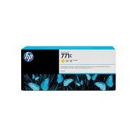 HP 771C Yellow DJ Ink Cart, 775 ml, B6Y10A