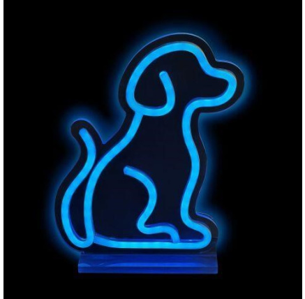 2Kids Toys LED NEON LIGHT lampička Pes