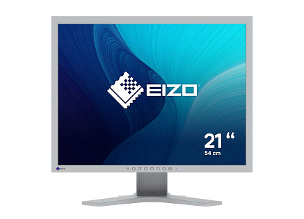 EIZO MT 21,3" S2134 FlexScan, IPS, 1600x1200, 500nit, 1800:1, 6ms, DisplayPort, DVI-D, D-sub, USB, Šedý