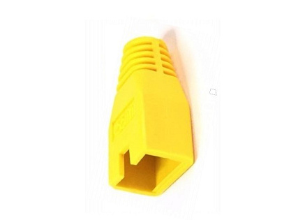 Ochrana pro konektor RJ45, non-snag-proof - žlutá, 100ks Ochrana pro konektor RJ45, non-snag-proof - žlutá, 100ks