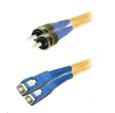 Duplexní patch kabel SM 9/125, OS2, SC-ST, LS0H, 3m