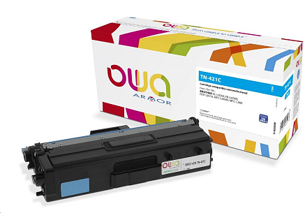 ARMOR toner pro Brother HL L8260, HL L8360, DCP L8410, MFC L8690, MFC L900 (TN421C), modrá/cyan, 1800 str