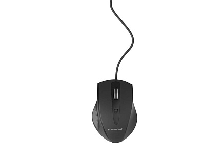 GEMBIRD myš MUS-4B-02, drátová, USB, černá GEMBIRD myš MUS-4B-02, drátová, USB, černá