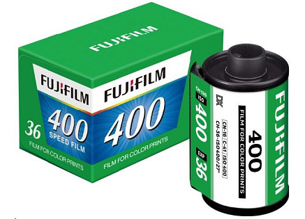 Fujifilm 136 FUJIFILM 400 36EX1 - negativní film / kinofilm (alternativa Kodak, Agfa)