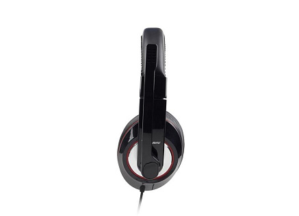 GEMBIRD sluchátka s mikrofonem MHS-U-001 Gaming, černá, USB