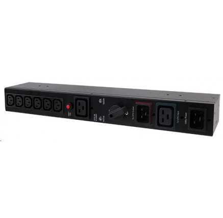 CyberPower Manual Bypass Switch PDU, 16A, (6)C13, (1)C19, (1) IEC-C20, (1) IEC-C19, (2) IEC-C20 CyberPower Manual Bypass Switch PDU, 16A, (6)C13, (1)C19, (1) IEC-C20, (1) IEC-C19, (2) IEC-C20