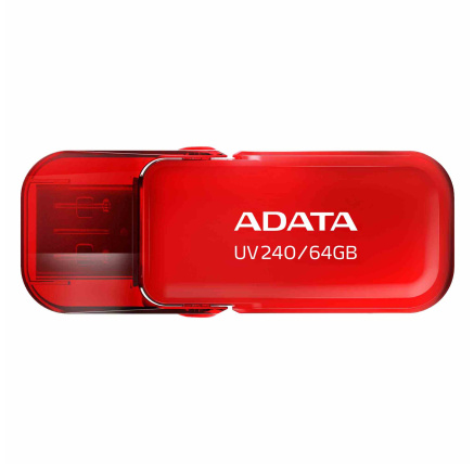 ADATA Flash Disk 64GB UV240, USB 2.0, červená ADATA Flash Disk 64GB UV240, USB 2.0, červená