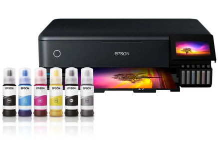 EPSON tiskárna ink EcoTank L8180, 3v1, A3, 28ppm, USB,  LCD panel, Foto tiskárna, 6ink,Záruka 5 let  po registraci zdarm