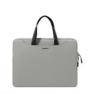 tomtoc Light-A21 Dual-color Slim Laptop Handbag, 13,5 Inch - Gray