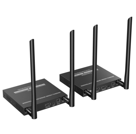 PREMIUMCORD HDMI2.0 Wireless extender 4K@60Hz na 50m, pásmo 5.2GHz PREMIUMCORD HDMI2.0 Wireless extender 4K@60Hz na 50m, pásmo 5.2GHz