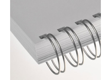 Kovové hřbety (2/1") 38 stříbrné Kovové hřbety (2/1") 38 stříbrné