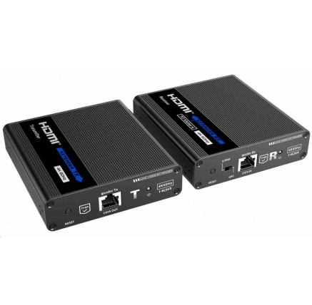 PremiumCord HDMI 2.0 extender Ultra HD 4kx2k@60Hz na 70m přes Cat6/Cat6A/Cat7 PremiumCord HDMI 2.0 extender Ultra HD 4kx2k@60Hz na 70m přes Cat6/Cat6A/Cat7