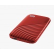 SanDisk WD My Passport SSD externí 500GB , USB-C 3.2 ,1050/1000MB/s R/W PC & Mac ,Red