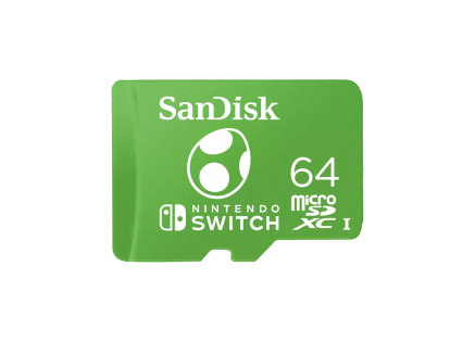 SanDisk MicroSDXC karta 64GB pro Nintendo Switch (R:100/W:90 MB/s, UHS-I) SanDisk MicroSDXC karta 64GB pro Nintendo Switch (R:100/W:90 MB/s, UHS-I)
