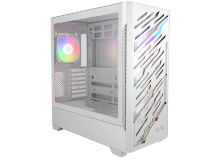 ADATA XPG case STARKER AIR BTF Mid-Tower, bez zdroje, 4x 120mm ARGB, Bílá