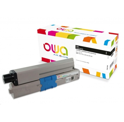 OWA Armor toner pro OKI C301, C321, MC332, MC342, 2200p, 44973536, černá/black OWA Armor toner pro OKI C301, C321, MC332, MC342, 2200p, 44973536, černá/black
