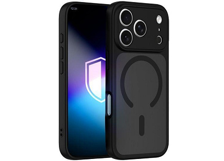 3mk ochranný kryt Misty MagCase Black pro Apple iPhone 17 Pro 3mk ochranný kryt Misty MagCase Black pro Apple iPhone 17 Pro