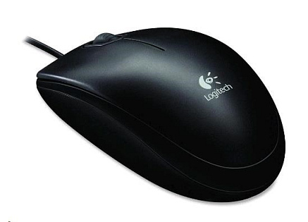 BAZAR - rozbalený produkt - Logitech myš B100 Optical Mouse Black, USB, černá BAZAR - rozbalený produkt - Logitech myš B100 Optical Mouse Black, USB, černá