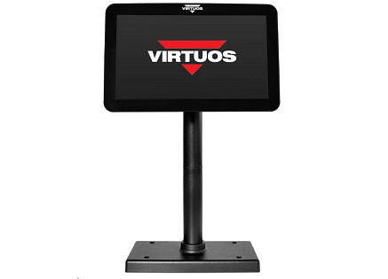 Virtuos 10,1" LCD barevný zákaznický monitor SD1010R, USB, černý