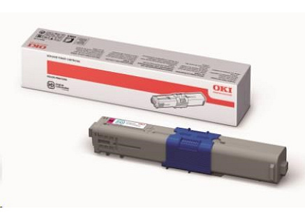 Magenta toner do C310/330/331/510/511/530/531/MC351/352/361/362/561/562 (2 000 stránek)