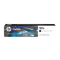 HP 981A Black Original PageWide Cartridge (6,000 pages)