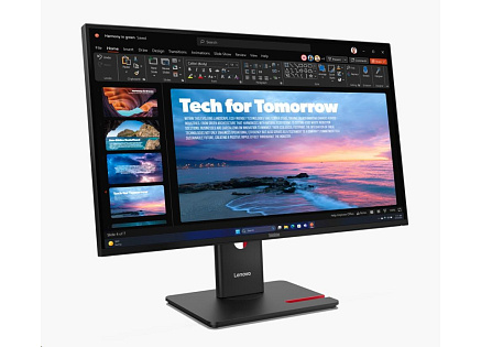 BAZAR LENOVO LCD ThinkVision T27QD-40- 27",IPS,mat,16:9,2560x1440,178/178,4/6ms,350cd/m2,PIVOT,VESA, poškod krabica