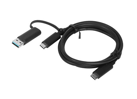 LENOVO kabel USB-C to 2x USB-C Cable 1m