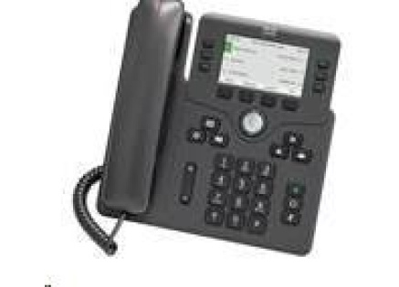 Cisco CP-6861-3PW-CE-K9=, VoIP telefon, 4line, 3,2" LCD, 1x10/100, Wi-Fi, MPP, adaptér