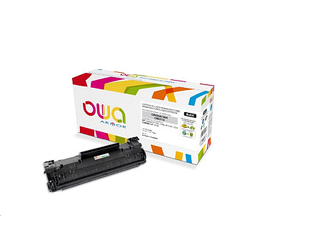 OWA Armor toner pro HP Laserjet P1505, 2000 Stran, CB436A, černá/black OWA Armor toner pro HP Laserjet P1505, 2000 Stran, CB436A, černá/black