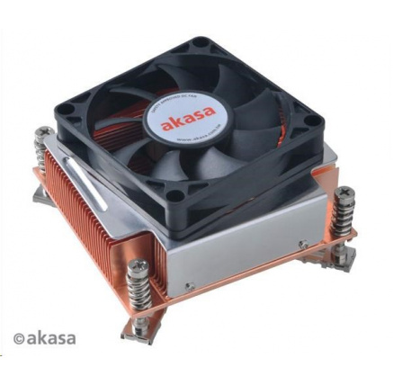 AKASA chladič CPU AK-CC7302BT01 pro Intel LGA115X, 1200 a 1366