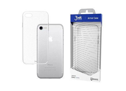 3mk ochranný kryt Armor Case pro Apple iPhone 7, 8, čirý