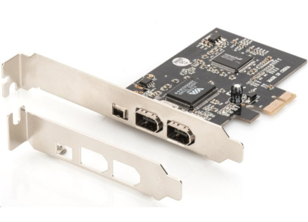 DIGITUS PCI Express Card, Firewire 1394a (2+1 porty) DIGITUS PCI Express Card, Firewire 1394a (2+1 porty)