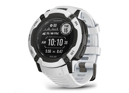 Garmin GPS sportovní hodinky Instinct 2 2X Solar (White)