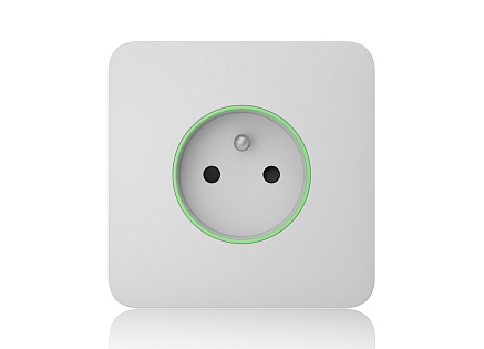 Ajax SoloCover (smart) - Samostatný kryt zásuvky, bílá Ajax SoloCover (smart) - Samostatný kryt zásuvky, bílá