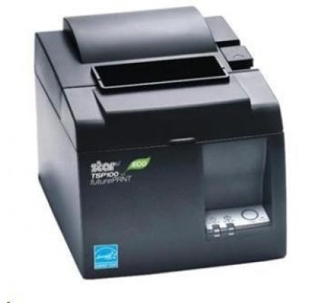 Star Micronics tiskárna 80mm TSP143LAN LAN černá, řezačka