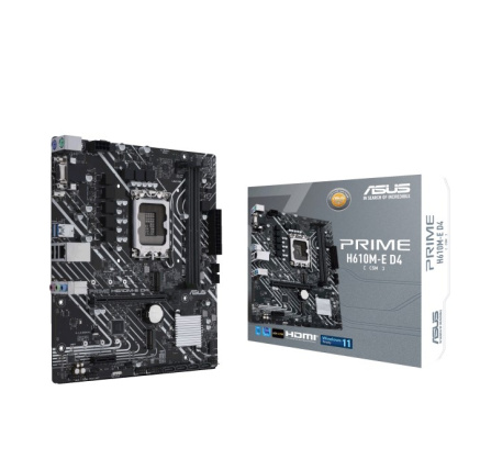 ASUS MB Sc LGA1700 PRIME H610M-E DDR4-CSM, Intel H610, 2xDDR4, 1xDP, 1xHDMI, 1xVGA, mATX