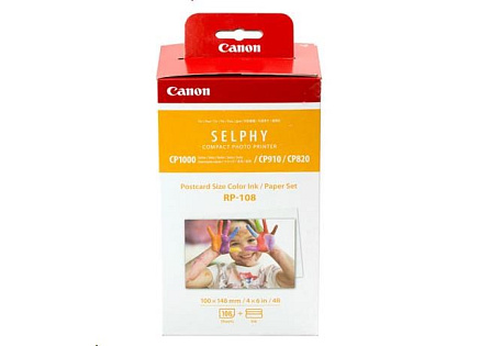 Canon RP-108 papír 100x158mm 108ks do termosublimační tiskárny