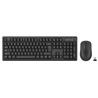 A4tech FG1200 FStyler, bezdrátový kancelářský set klávesnice s myší, 2,4G, černá
