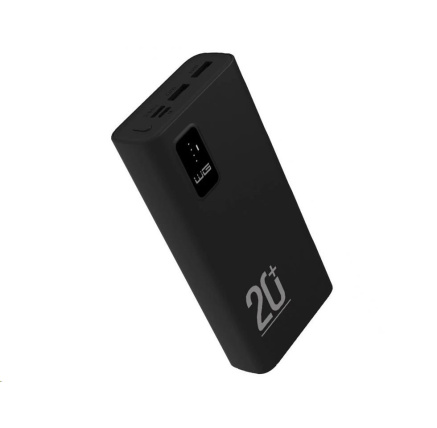 WG - Power Bank 20000 mAh, USB-C PD 20W + USB-A QC 3.0 22.5W, černá WG - Power Bank 20000 mAh, USB-C PD 20W + USB-A QC 3.0 22.5W, černá