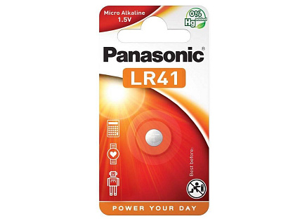 PANASONIC Alkalická MIKRO baterie LR-41EL/1B 1,5V (Blistr 1ks)