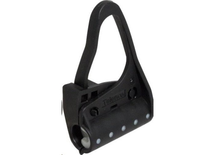 Kotva průběžná pro samonosné optické kabely DROP FTTx kabely 2-4 mm